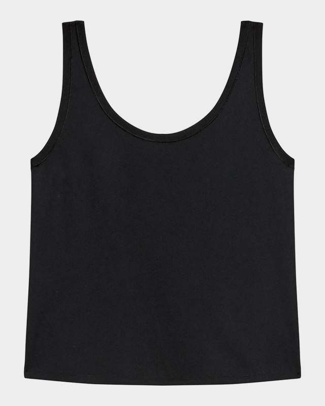 Sweater Trim Tank Top